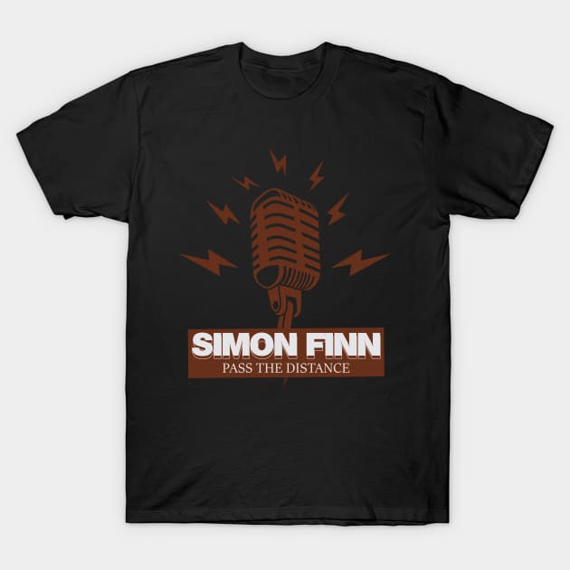 Simon Finn Pass the distance T-Shirt by TapABCD